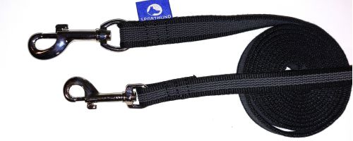 Hundeleine gummiert Nylon Leine Sporthund 2