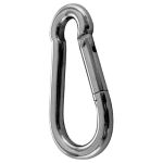 SPRENGER Karabinerhaken aus Edelstahl - extrem stabil - universell einsetzbar