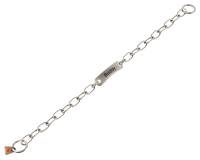 Hundehalsband mit gravierbarem Namensschild, Edelstahl MATT / Hundehalsband mit gravierbarem Namensschild, Edelstahl MATT /
