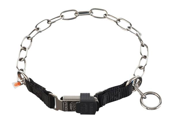 Kettenhalsband mit Klickverschluss "Sprenger-CLicLock", Edelstahl rostfrei