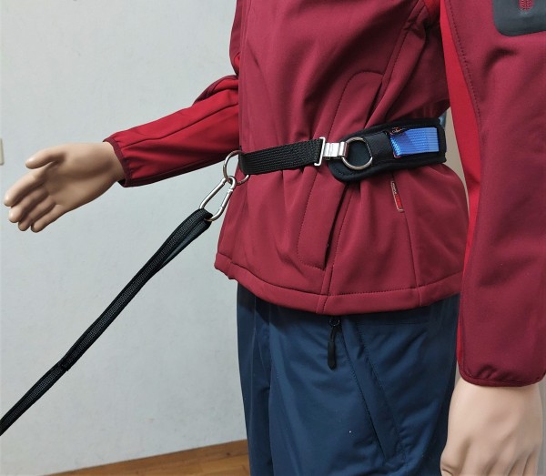 ClipSwitch- Jogging-Gurt mit Ring & Karabiner am Frontgurt