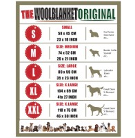 Vorschau: Doggy Woolblanket Hundedecke - Gößentabelle Vorschau: Doggy Woolblanket Hundedecke - Gößentabelle