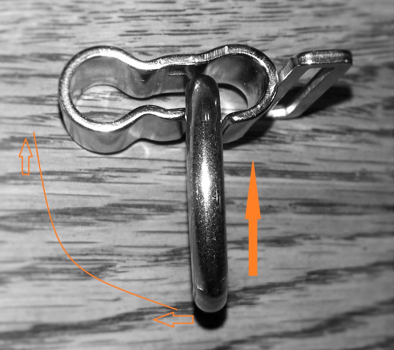 CS Karabinerhaken Edelstahl CS Haken Bedienungsanleitung