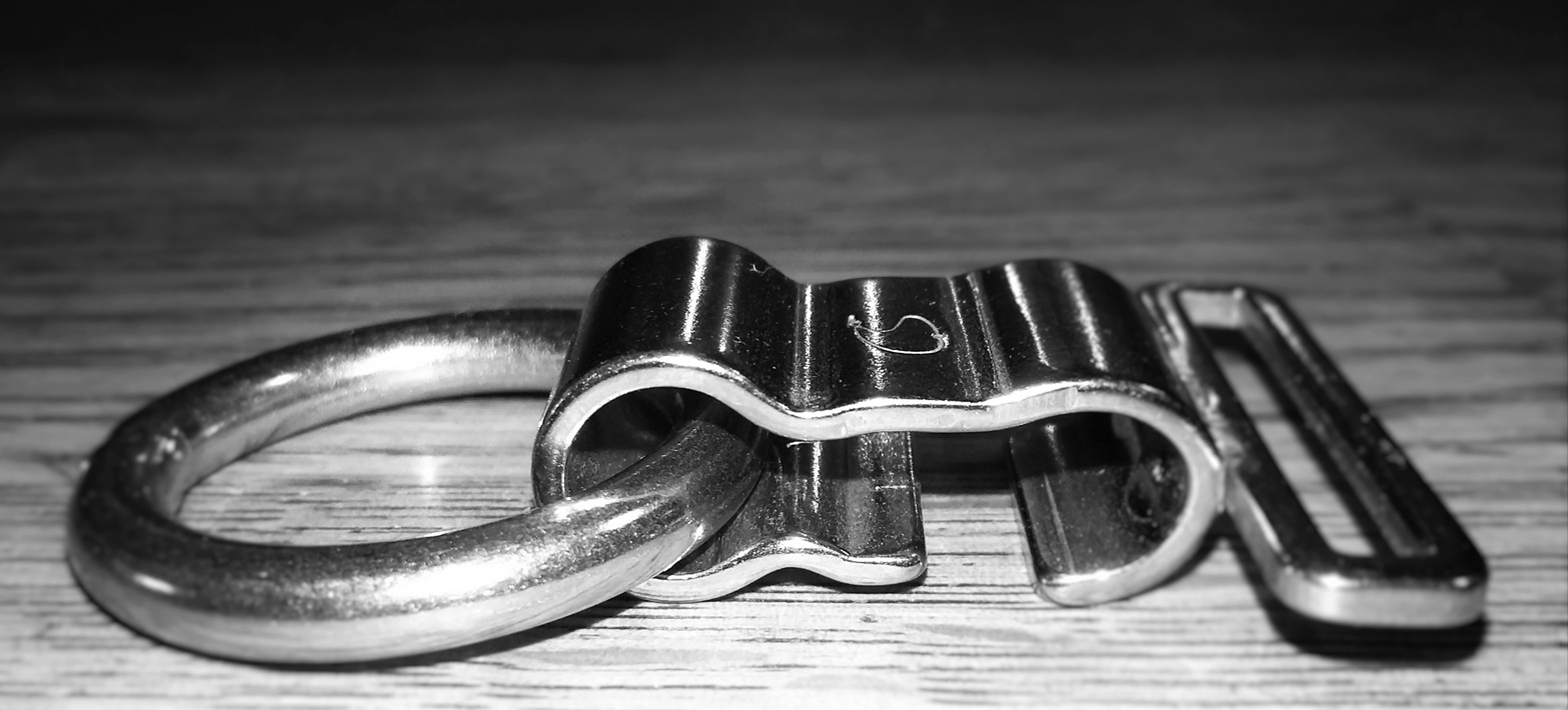 CS Karabinerhaken Edelstahl CS Haken auf Koppelring Bedienungsanleitung