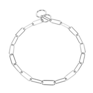 Sprenger Kette Kettenhalsband langgliedrig Stahl verchromt 2mm