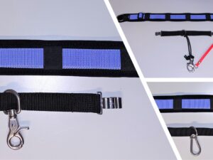 CS Bauchgurt Hüftgurt Jogginggurt Laufgurt Canicross Dogtrekking