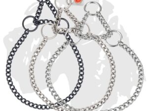 Sprenger Ketten Kettenhalsband rundgliedrig mit Zugkette 1.5mm