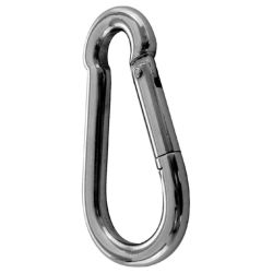 SPRENGER Karabinerhaken aus Edelstahl - extrem stabil - universell einsetzbar