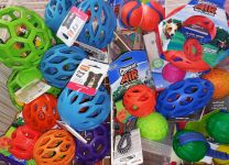 Hundespielzeug Gitterbälle Bälle am Seil