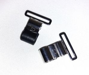 CS-Haken - Karabinerhaken aus Edelstahl - glatt oder gummiert