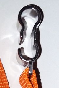 CS Karabinerhaken Edelstahl CS Haken Seitenansicht