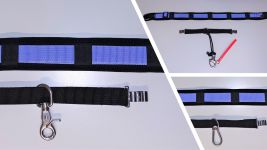 CS Bauchgurt Hüftgurt Jogginggurt Laufgurt Canicross Dogtrekking