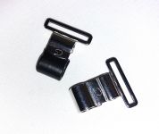 CS-Haken - Karabinerhaken aus Edelstahl - glatt oder gummiert