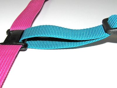 T Gurtverbindung mit Doppelschieber Seitenansicht