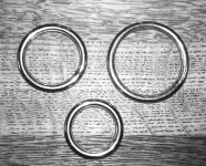 CS Koppelringe Edelstahl Ring fuer CS Haken